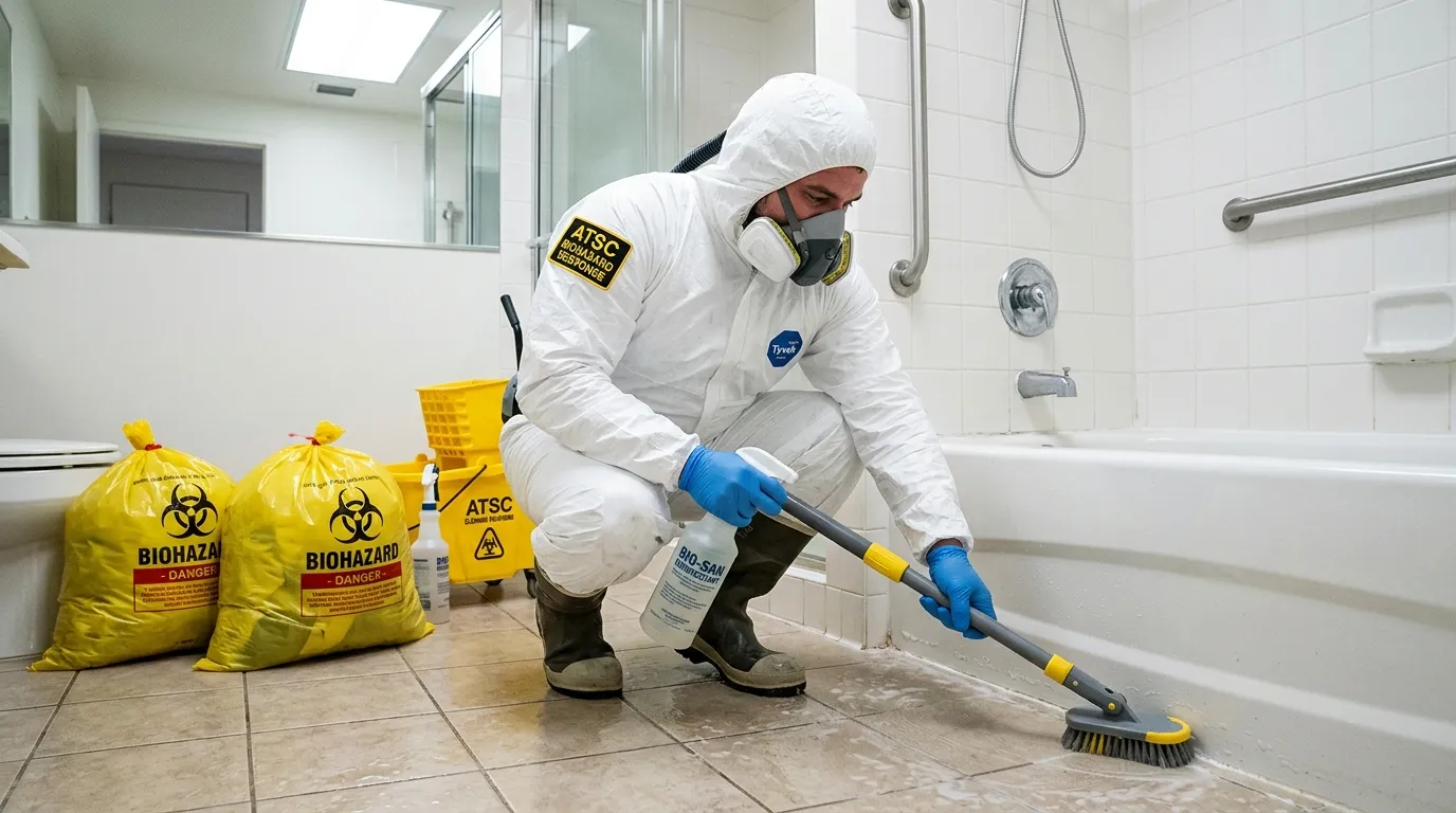 Decontamination equipment deployed for Blood Cleanup in Calumet Park